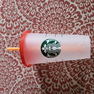 Starbucks 24 oz color changing confetti cold cup